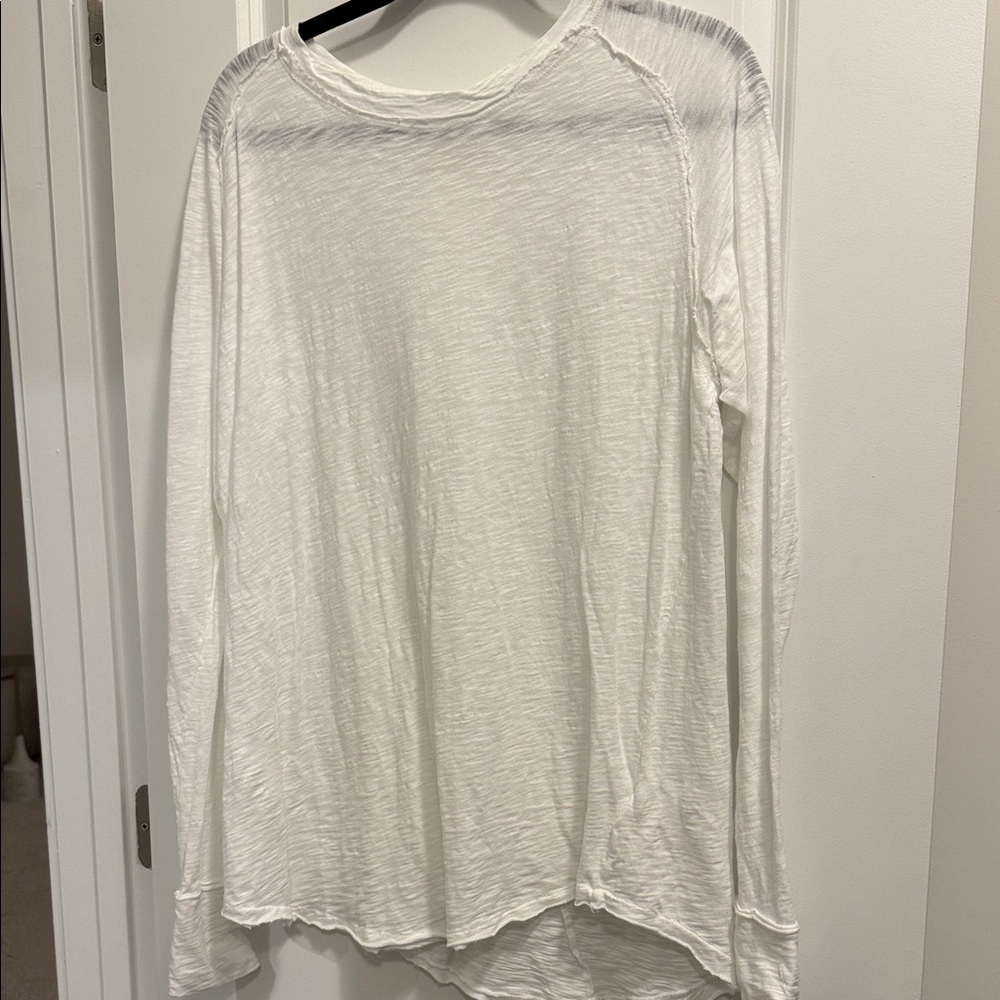 We The Free White Long Sleeve Top